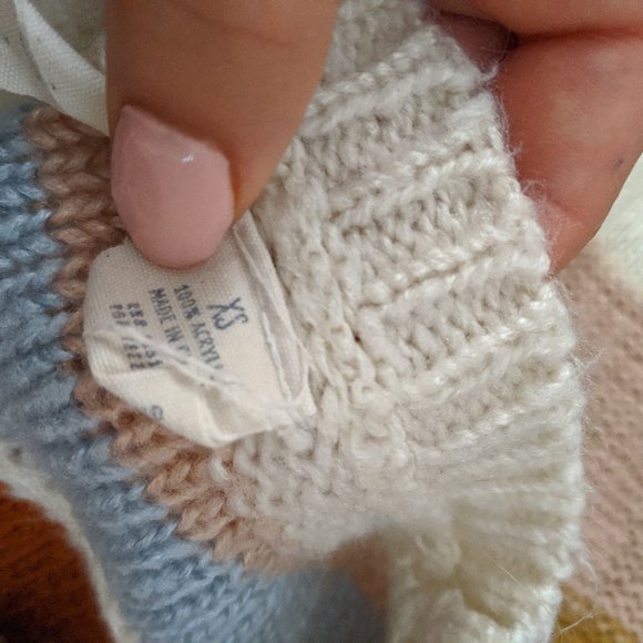 Striped Sky & Sparrow Sweater - Picture 2 of 3